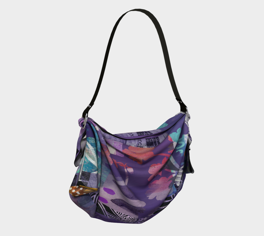 Elm Bud Origami Tote by Deloresart - deloresartcanada