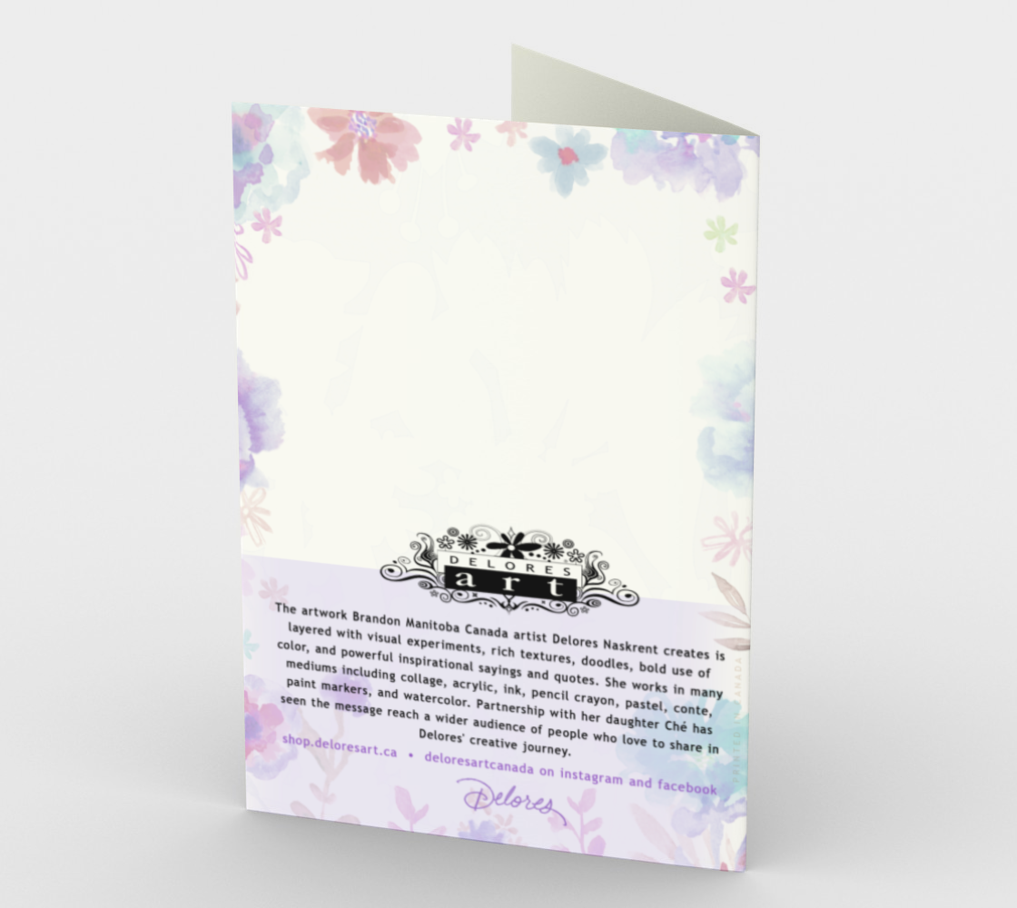 1297 Congratulations on First Communion Card by Deloresart - deloresartcanada