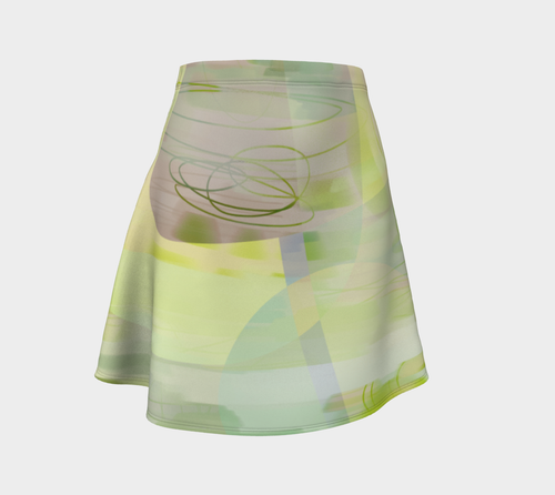 Iron Clad Flare Skirt by Deloresart