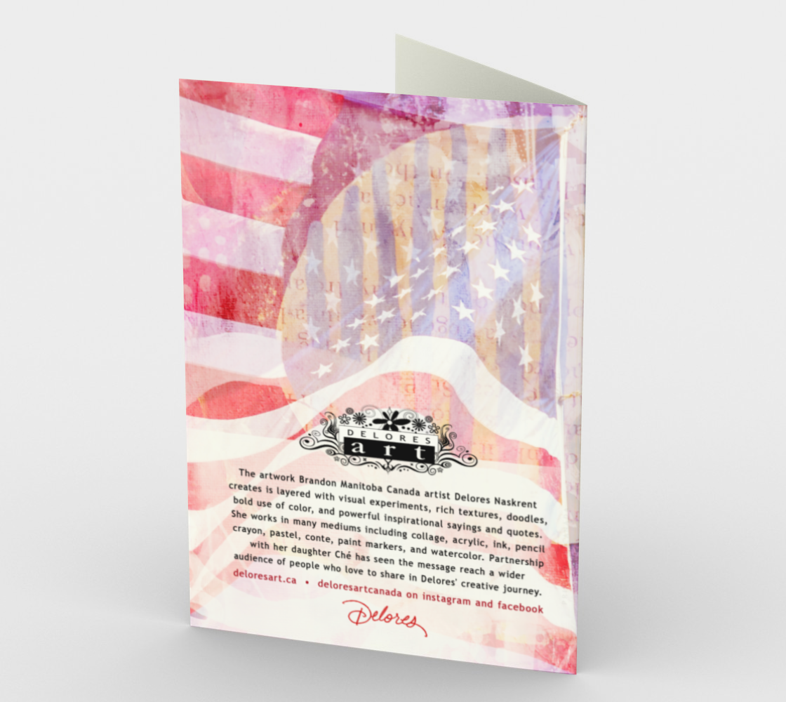 1361 He Who Has Command/Veteran Card by Deloresart - deloresartcanada