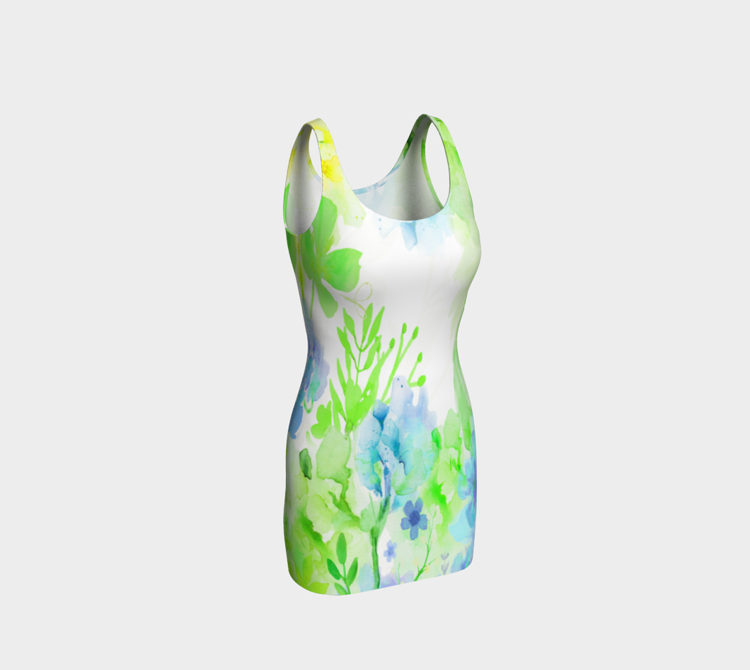 Nature's Bounty Bodycon Dress by Deloresart
