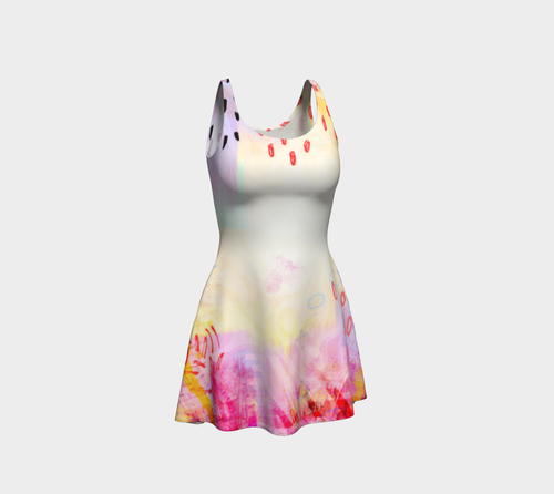 I Love Us Dress by Deloresart