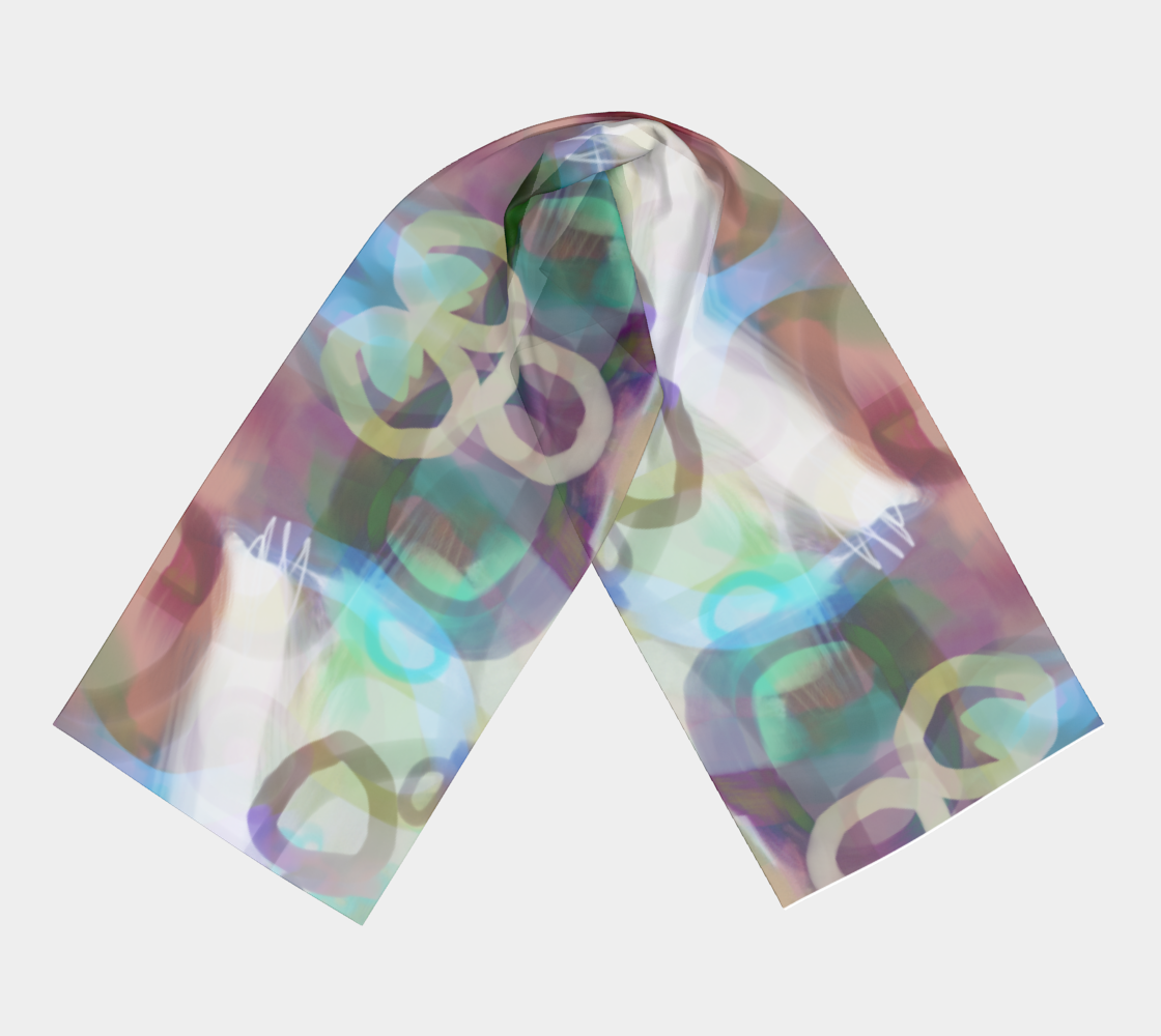 Blueberry Cheesecake Scarf by Deloresart