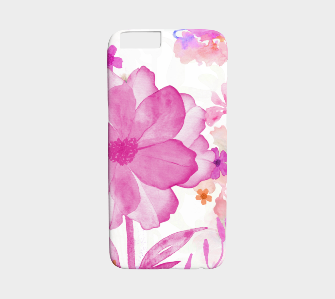 235a  Blue Garden Device Case - deloresartcanada