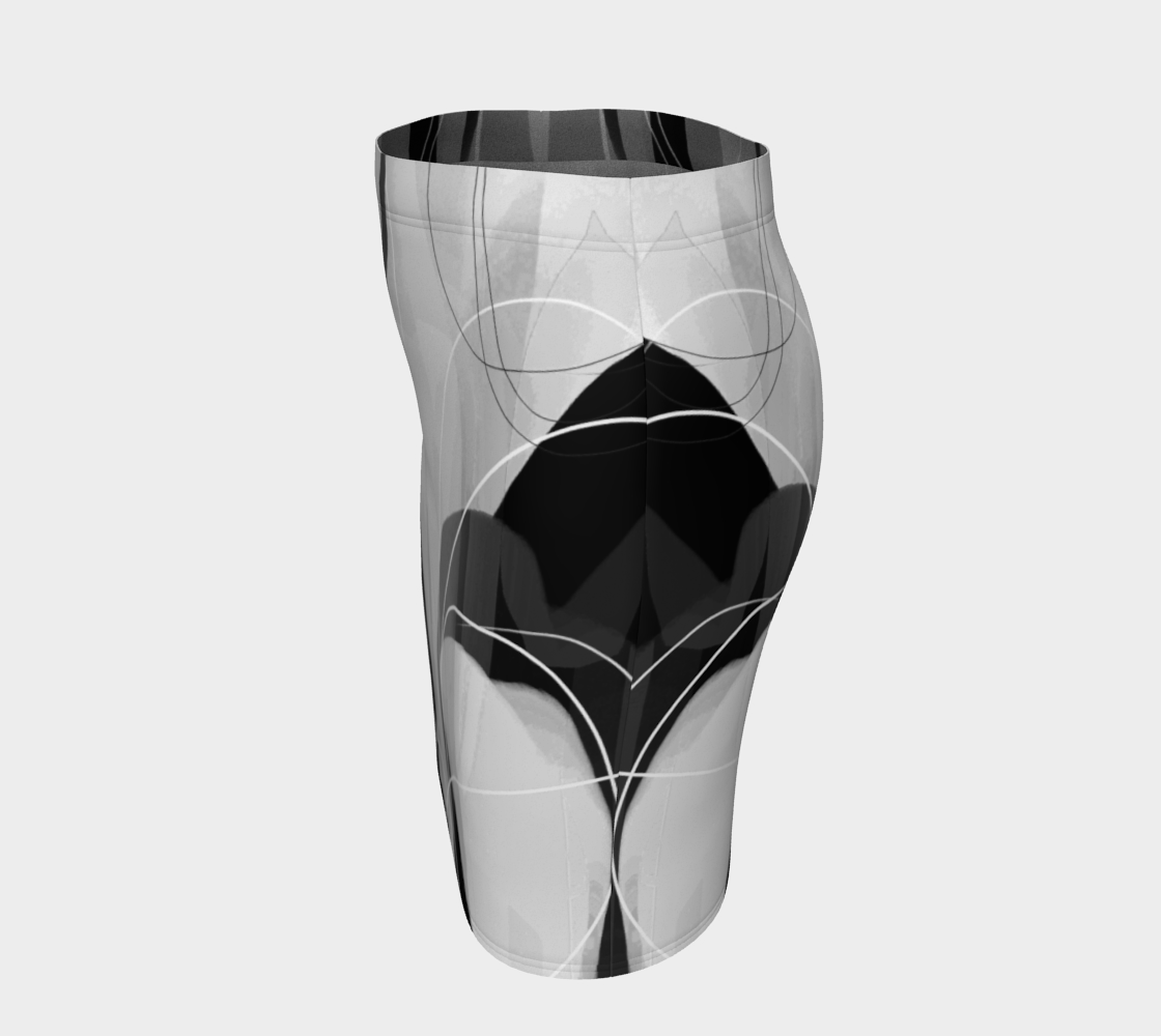 Shenanigans Black Fitted Skirt by Deloresart - deloresartcanada