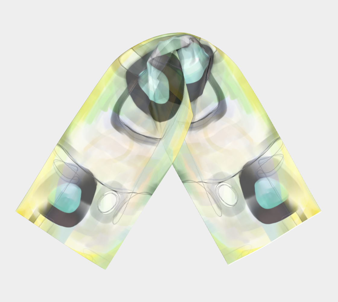 Lemon Meringue Scarf