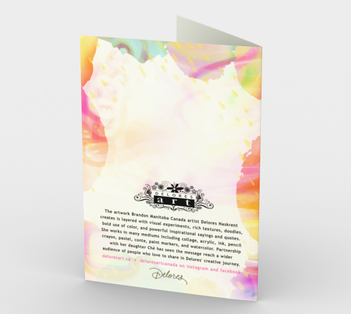 1335 Celebrate Good Times Card by Deloresart - deloresartcanada