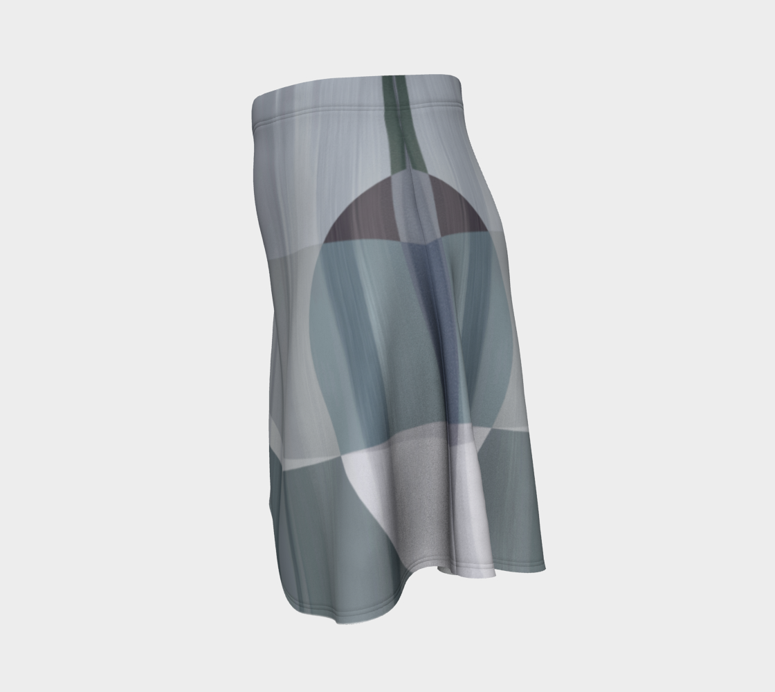 Street View Neutral Flare Skirt