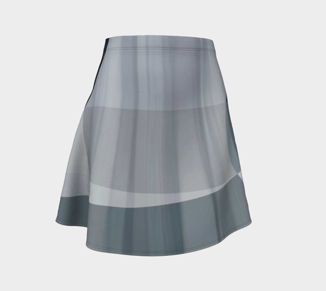 Street View Neutral Flare Skirt