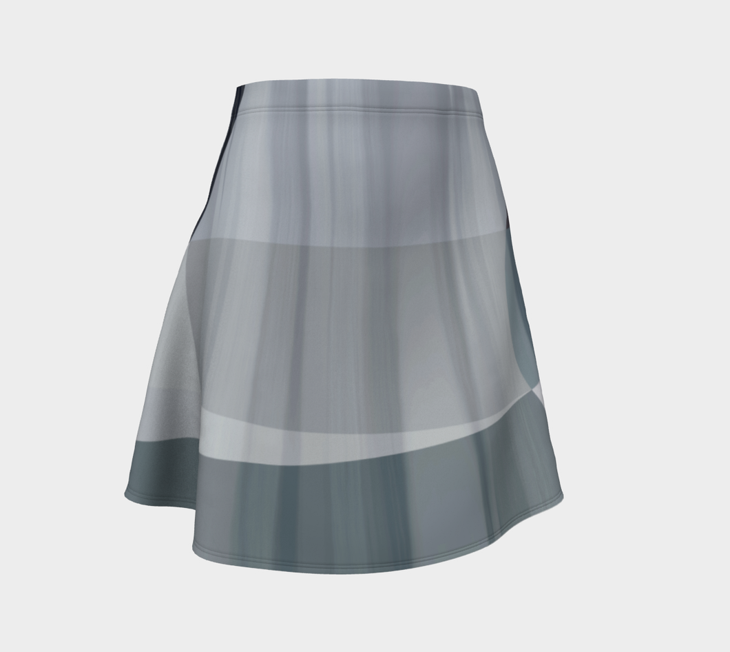 Street View Neutral Flare Skirt
