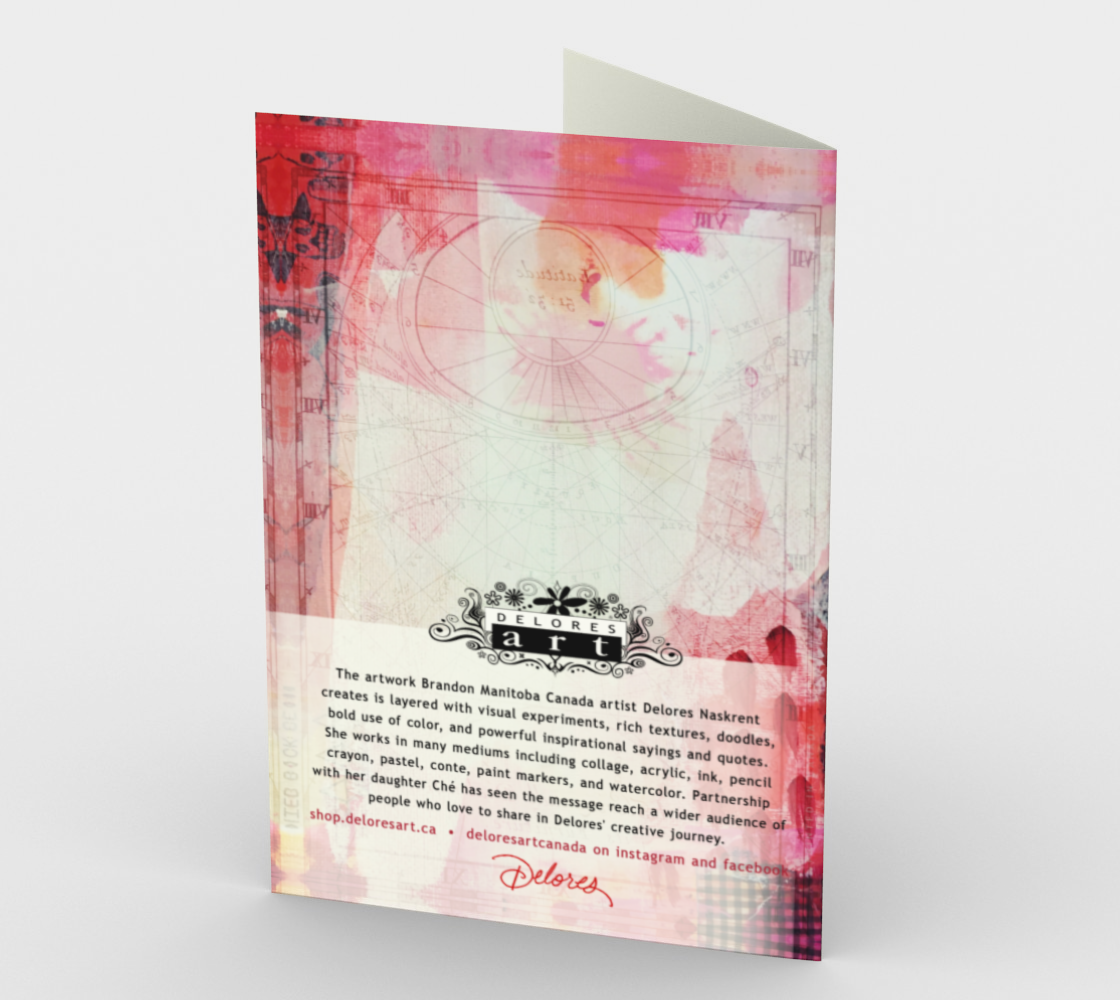 1358 Bon Voyage Card by Deloresart - deloresartcanada