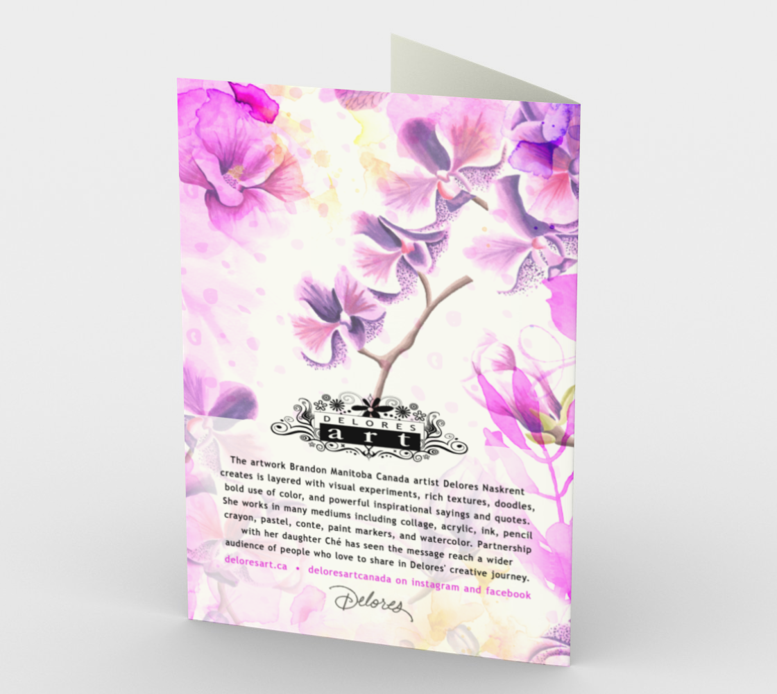 1191. Grandma Sending My Love  Card by DeloresArt
