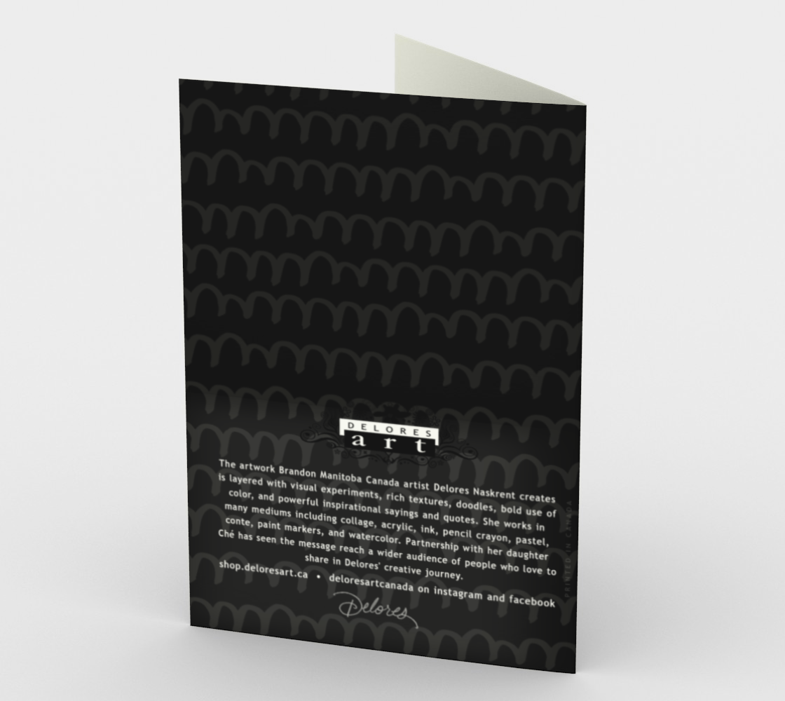 1405 When Mr. Right and Mr. Perfect Fall in Love Card by Deloresart - deloresartcanada