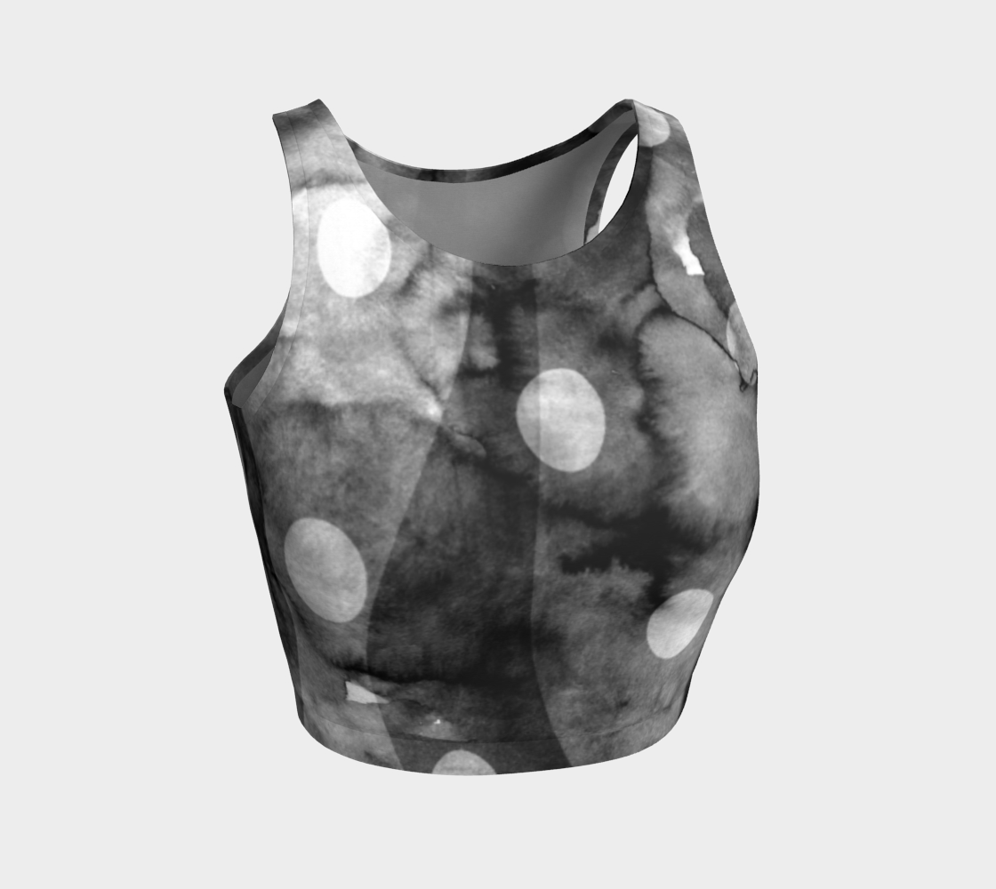 Because of You Crop Top by Deloresart - deloresartcanada