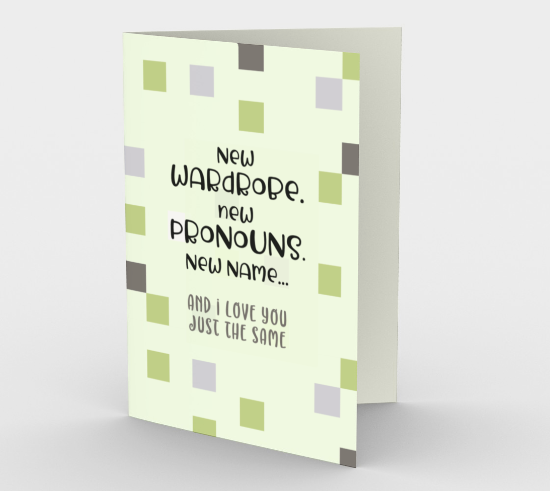 1409 New Pronouns Card by Deloresart - deloresartcanada