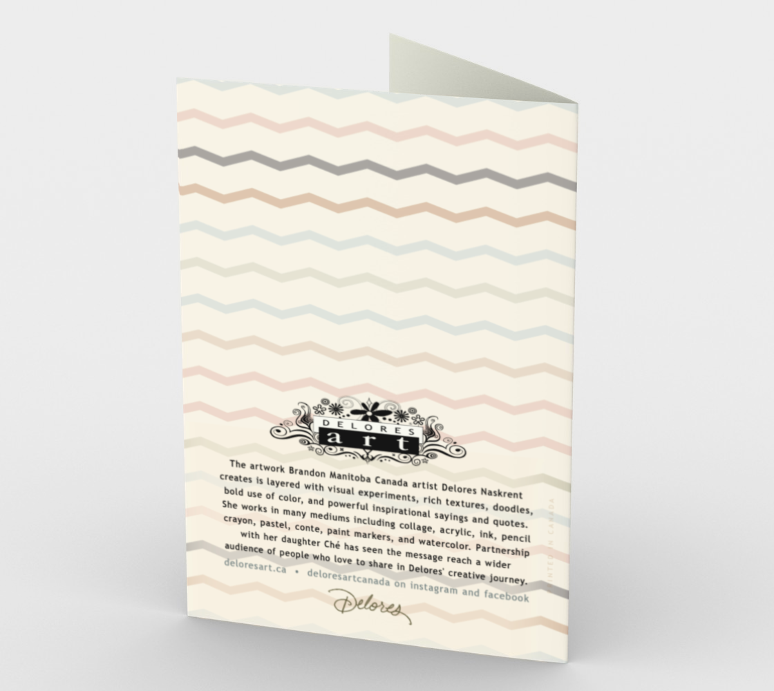 1245. Dad Thanks For Supporting Me  Card by DeloresArt