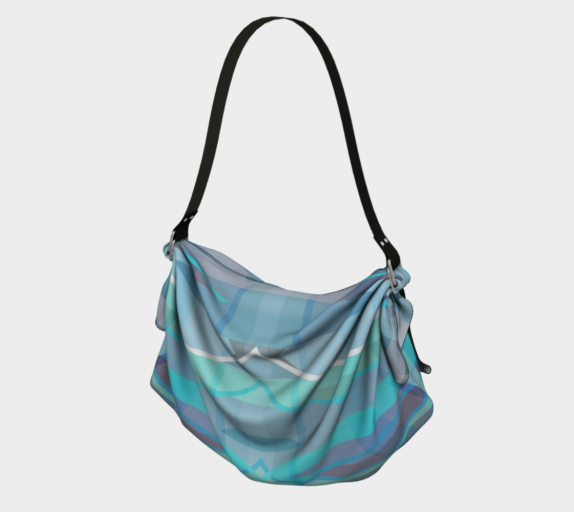 Side by Side Origami Tote by Deloresart - deloresartcanada
