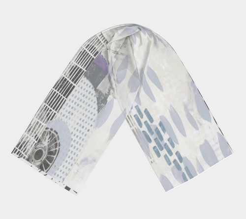 Travel Advisory Scarf by Deloresart