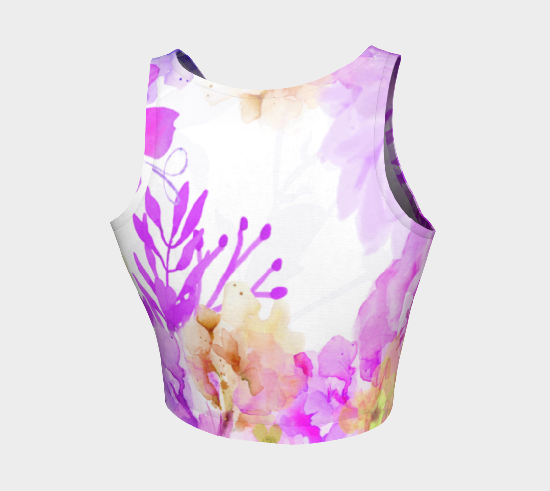 Nature's Bounty Crop Top by Deloresart - deloresartcanada