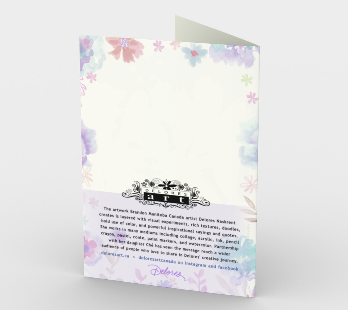 1294. In One Spirit/Baptized  Card by DeloresArt