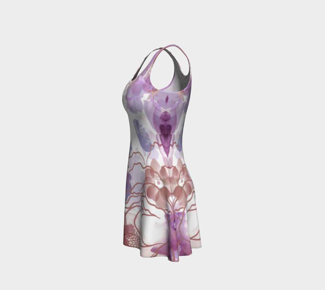 Rosie Outlook Muted Flare Dress by Deloresart