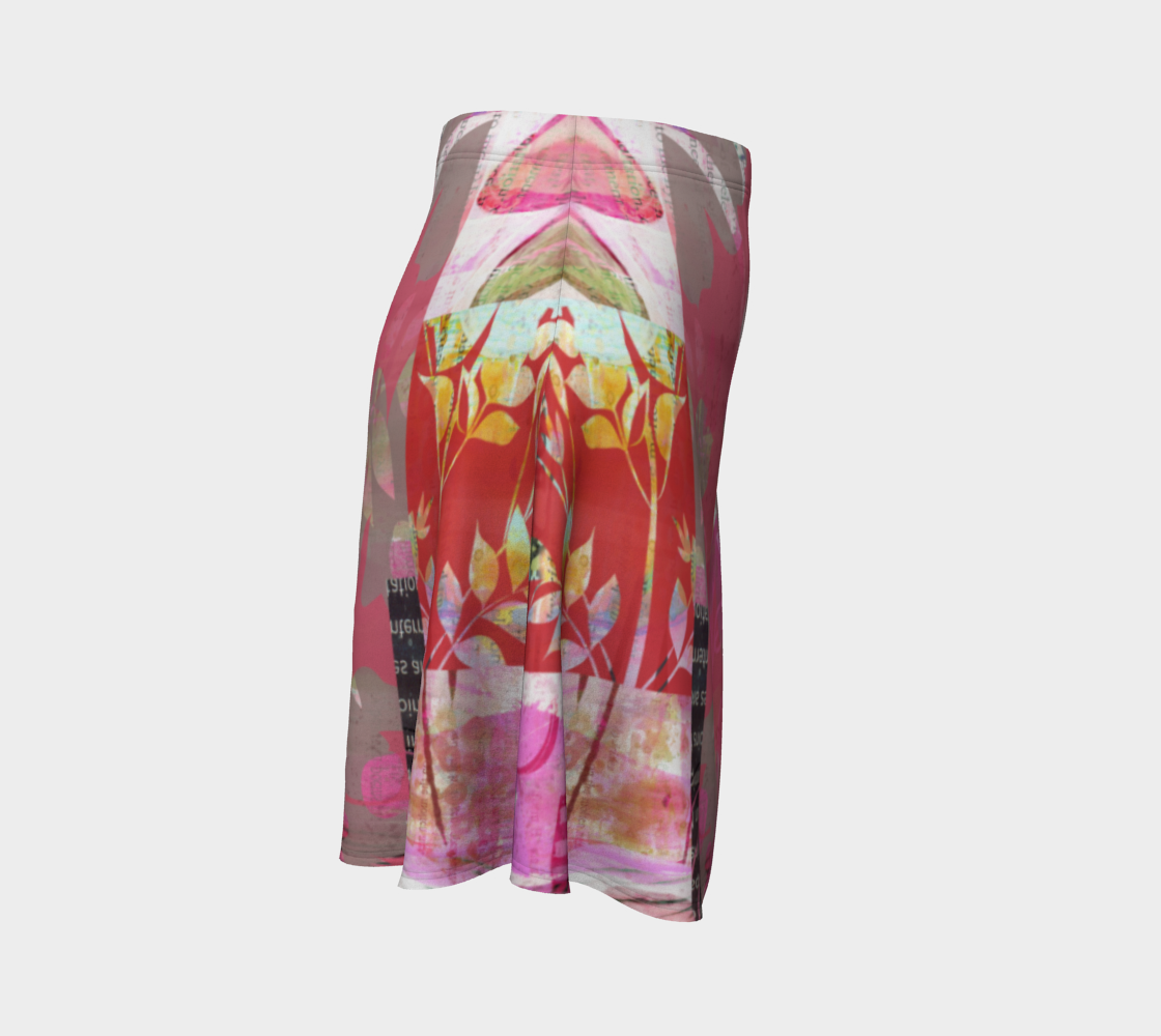 Flourish Flare Skirt by Deloresart