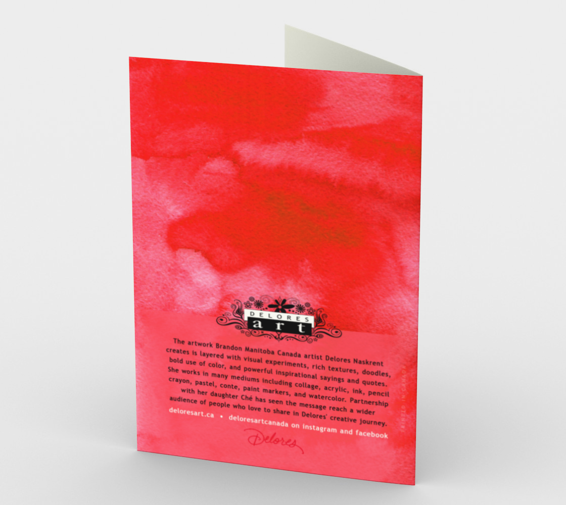 1418 I'm Every Woman Card by Deloresart - deloresartcanada