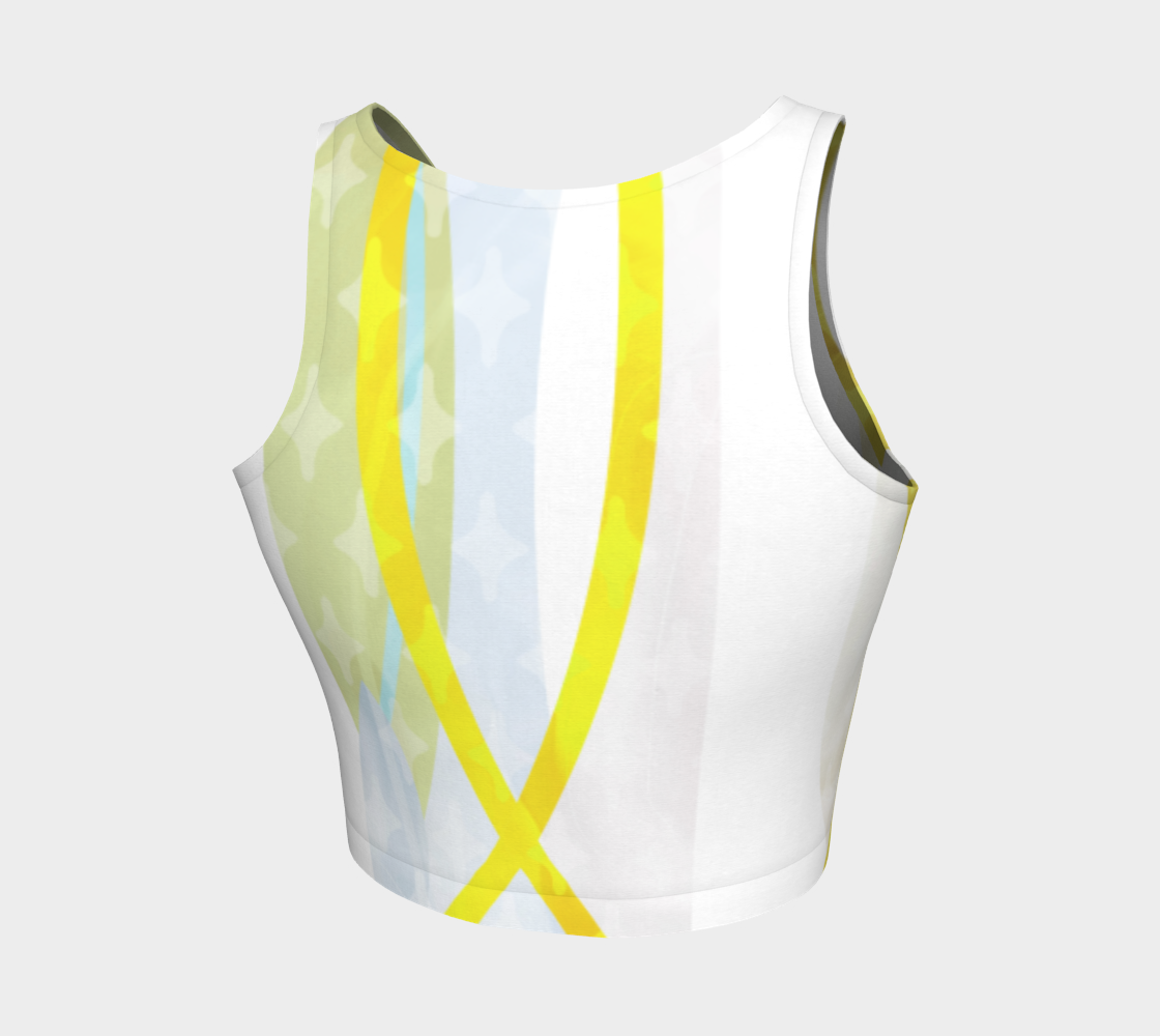 Side by Side Crop Top by Deloresart - deloresartcanada