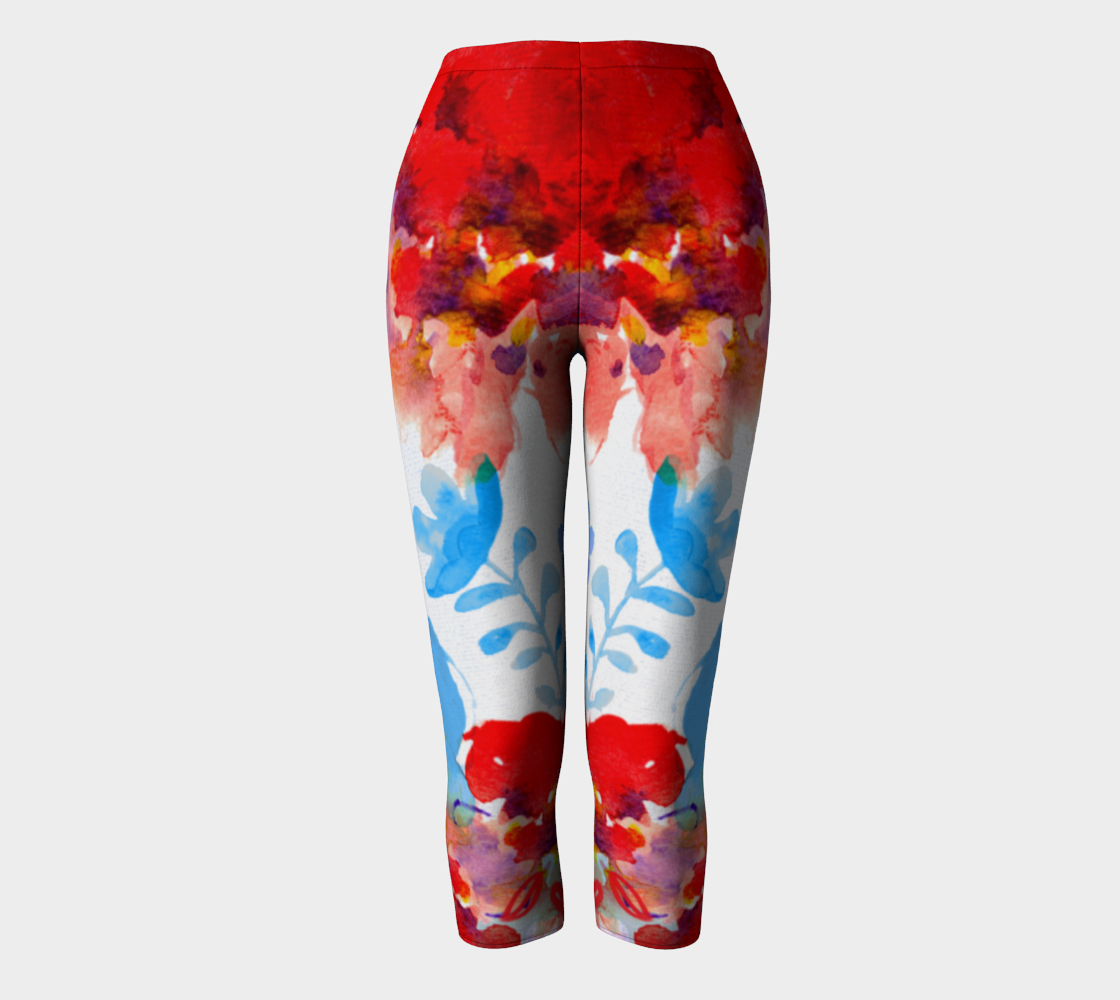 I Am A Queen Capris by Deloresart - deloresartcanada