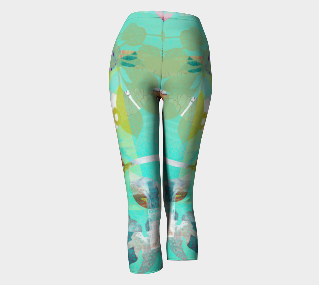 Abundant Forest Capris by Deloresart - deloresartcanada