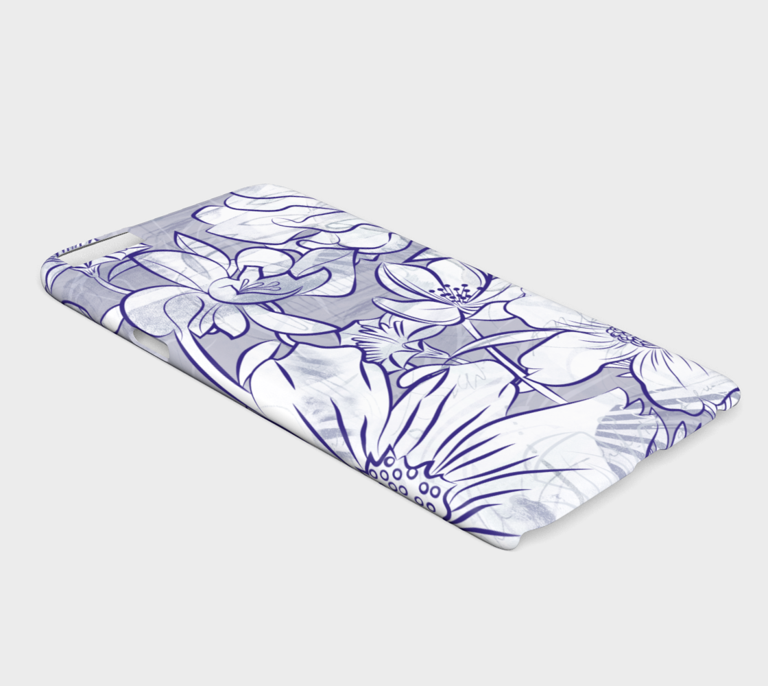 266B Flower Meadow Neutrals Device Case - deloresartcanada
