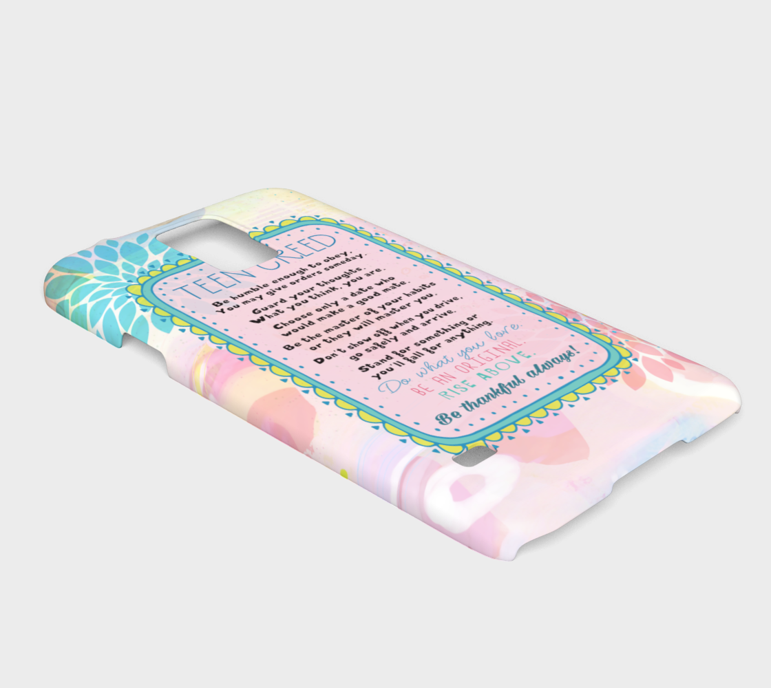 308  Teen Creed Device Case - deloresartcanada