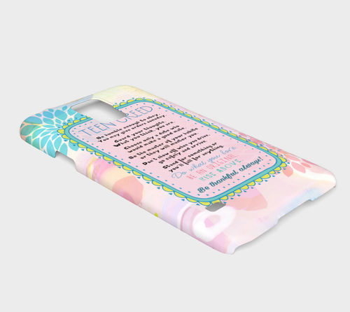308  Teen Creed Device Case - deloresartcanada
