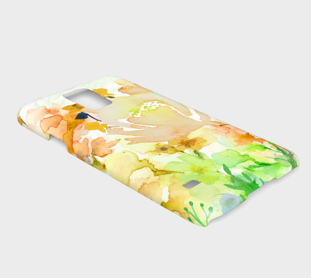 348 Gracious Garden Watercolor Device Case - deloresartcanada