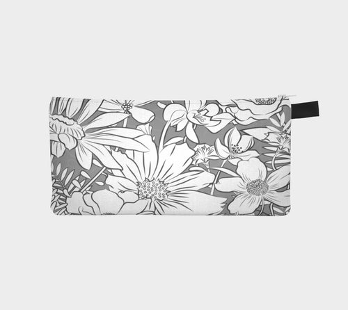 Flower Meadow Pencil Case by Deloresart - deloresartcanada