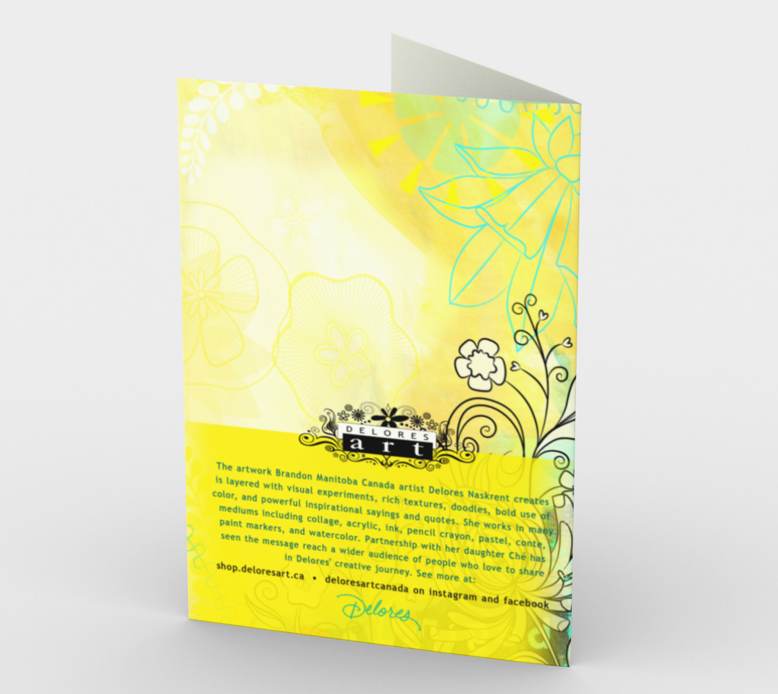 0833 God's Garden Card by Deloresart - deloresartcanada