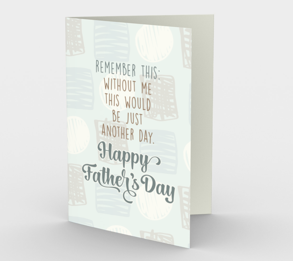 1248. Just Another Day Dad  Card by DeloresArt