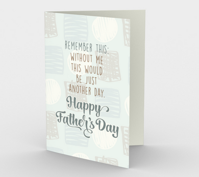 1248. Just Another Day Dad  Card by DeloresArt