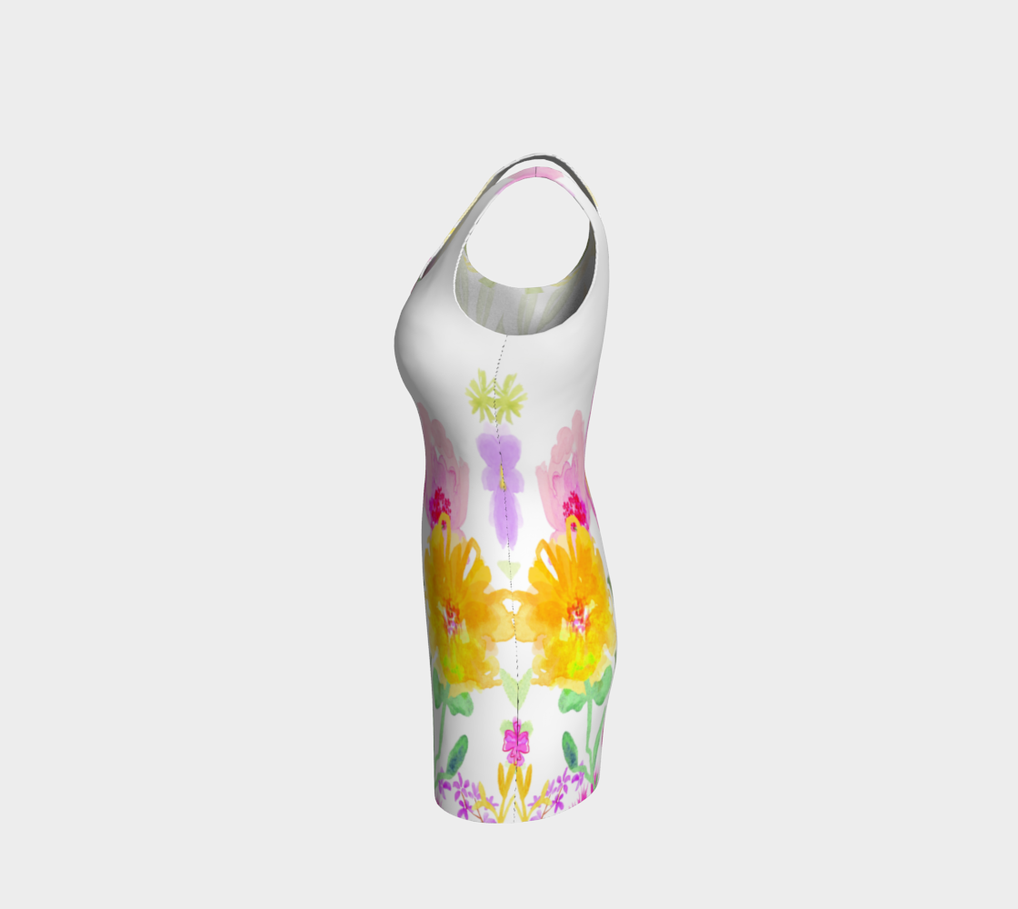 St. Mike's Garden Bodycon Dress by Deloresart