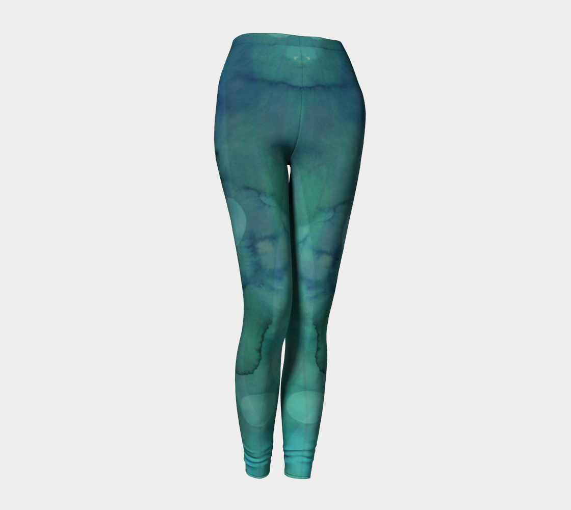 Because of You Leggings by Deloresart