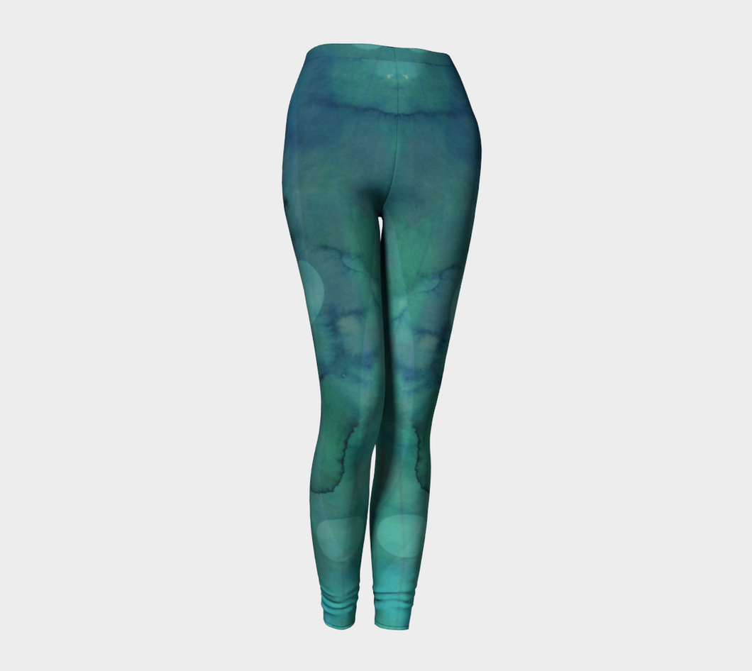 Because of You Leggings by Deloresart