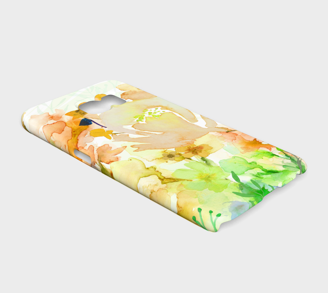 348 Gracious Garden Watercolor Device Case - deloresartcanada