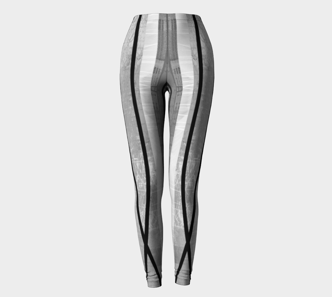 Coaxial Greys Leggings by Deloresart - deloresartcanada