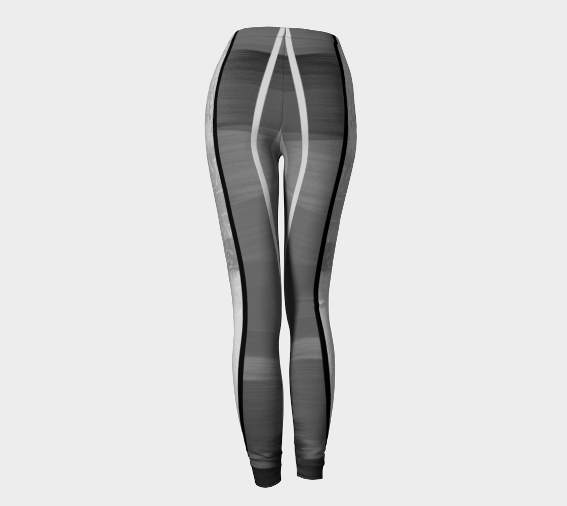 Coaxial Greys Leggings by Deloresart - deloresartcanada