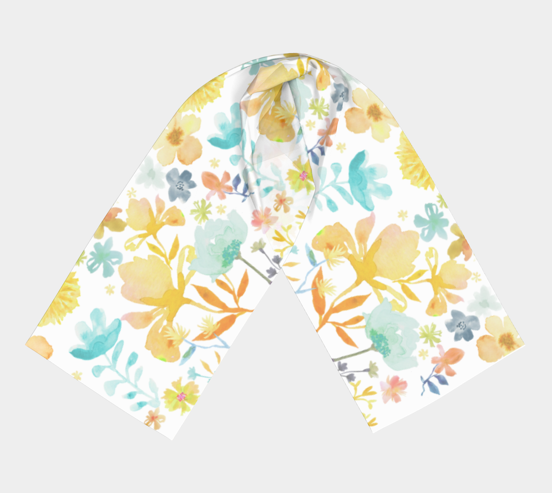 Dreamy Garden Scarf