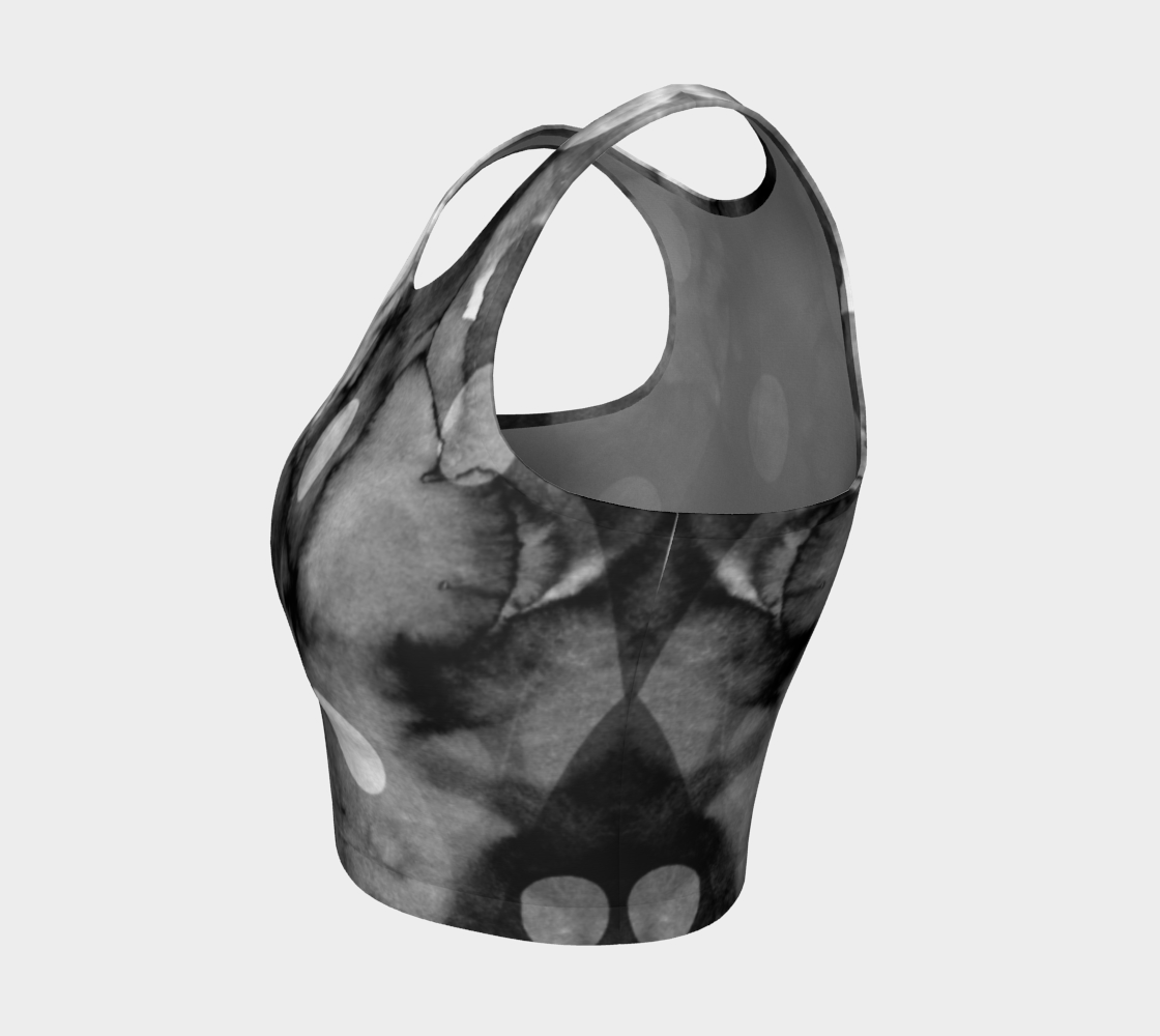 Because of You Crop Top by Deloresart - deloresartcanada