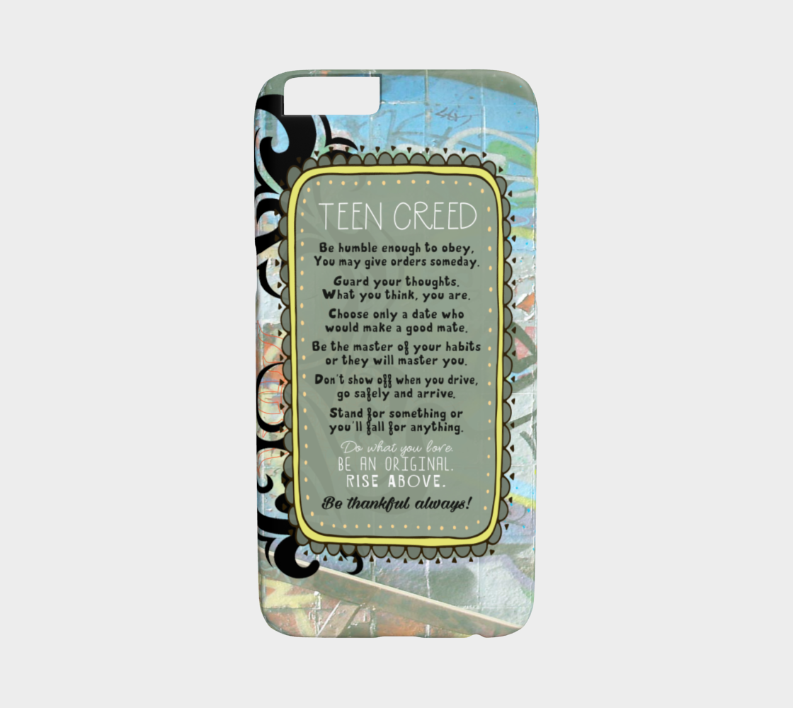 308  Teen Creed Masculine Device Case - deloresartcanada