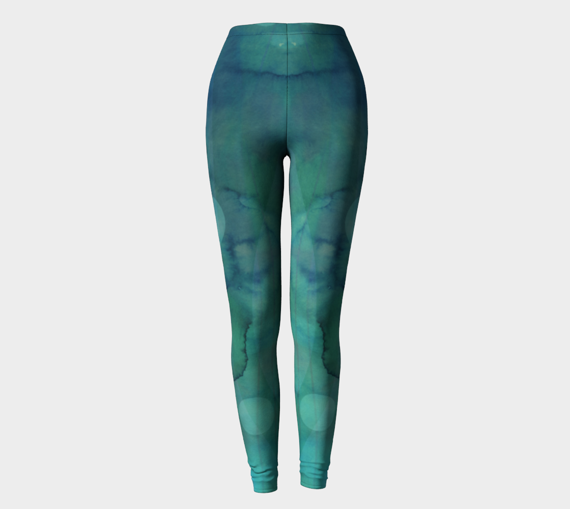 Because of You Leggings by Deloresart