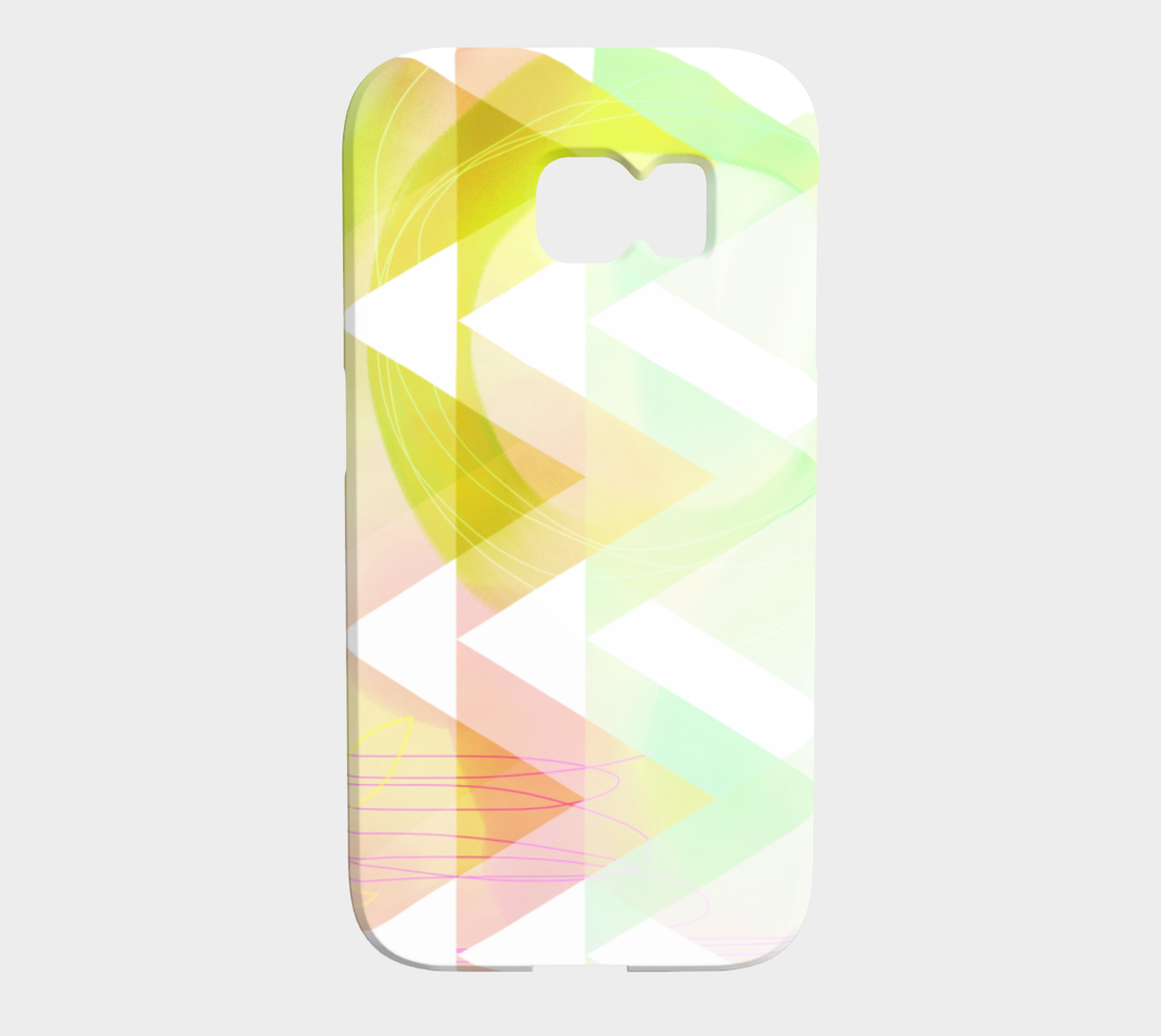 Del 480A Obtuse Romance Greens Device Case - deloresartcanada