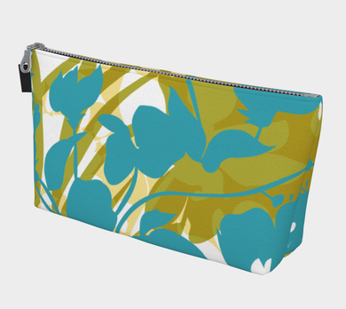 Sweet Pea Silhouette Makeup Bag - deloresartcanada